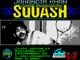 Jahangir Khan's World Championship Squash (1991)(Krisalis Software)